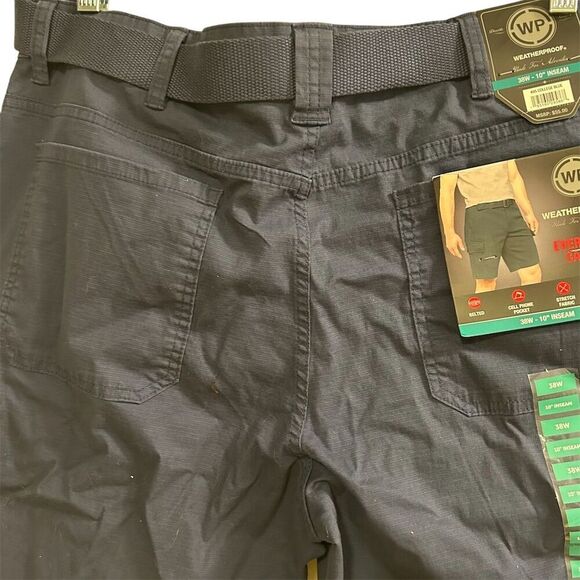 Weatherproof Men's Cargo Shorts Size 38 College Blue Casual Summer - Picture 12 of 13